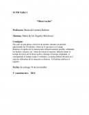 TCPD Taller 1 “Observación”