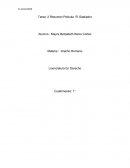 Resumen gladiador con derecho romano