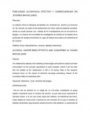 PUBLICIDAD ALCOHOLICA EFECTOS Y CONSECUENCIAS EN JÓVENES BACHILLERES