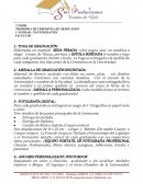 PROFORMA DE CEREMONIA DE GRADUACION