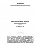 TALLER SEMANA 3 FACTORES MACROAMBIENTALES Y SEGMENTACIÓN