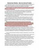Kisnerman Natalio Servicio Social Pueblo