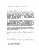 INTERPRETACIÓN CONSTITUCIONAL Y CONVENCIONAL