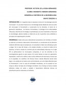 DESARROLLO HISTÓRICO DE LA MICROBIOLOGÍA