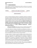 Procesos Incidentales Bolivia