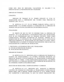 ASPECTOS GENERALES DEL DERECHO DEL TRABAJO. Página 27