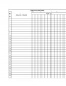 Registro de asistencia