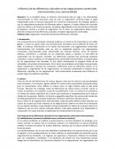 Influencia de las diferencias culturales en las negociaciones comerciales internacionales y las contramedidas