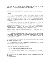 ASPECTOS GENERALES DEL DERECHO DEL TRABAJO. Página 22