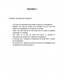 Importancia de las ideas y temas de Investigación