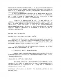 ASPECTOS GENERALES DEL DERECHO DEL TRABAJO. Página 40