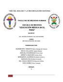 EDUCACIÓN MÉDICA EN EL PERÚ