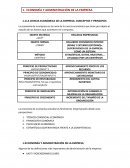 ECONOMÍA Y ADMINISTRACIÓN DE LA EMPRESA