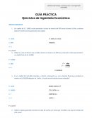 GUÍA PRÁCTICA Ejercicios de Ingeniería Económica