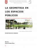 La geometria en los espacios públicos