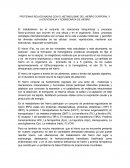 PROTEINAS RELACIONADAS CON EL METABOLISMO