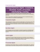 Comportamiento digital