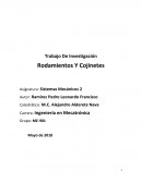 Trabajo De Investigación Rodamientos Y Cojinetes