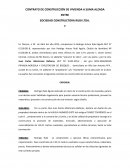 CONTRATO DE CONSTRUCCIÓN DE VIVIENDA A SUMA ALZADA