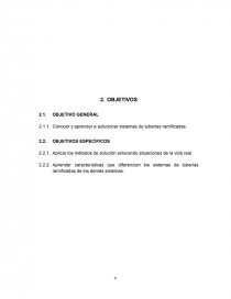 SISTEMA DE TUBERÍAS RAMIFICADAS. Página 4