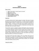 Reseña Nuestros amigos los anilames