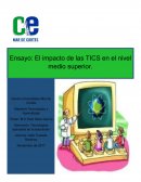 El impacto de las TICS en el nivel medio superior