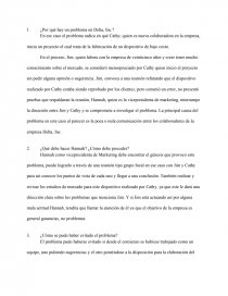 ¿Por qué hay un problema en Delta, Inc.?. Página 1