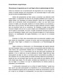 Reconstruye el argumento por el cual Hegel critica la epistemología de Kant