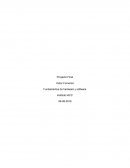Proyecto Final. Fundamentos de hardware y software