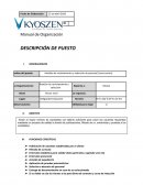 Analista de reclutamiento y selección de personal (zona centro)