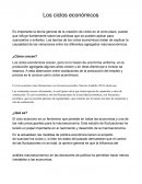 Los ciclos económicos. ¿Cómo crecen?