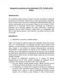 Integración económica en las Américas(I): FTA, TLCAN, ALCA, MCCA