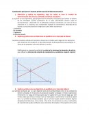 Cuestionario guía para el examen primer parcial de Macroeconomía