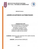 PROYECTO AULA: JARDÍN ACUAPONICO AUTOMATIZADO