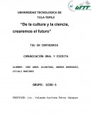 TSU EN CONTADURIA COMUNICACIÓN ORAL Y ESCRITA