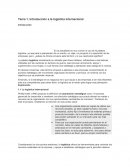 Tema 1. Introducción a la logística internacional