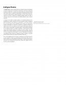 Antigua Roma. La fundación según la leyenda