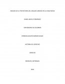 ANÁLISIS DE LA TRAYECTORIA DEL ANALISIS JURIDICO EN LA EDAD MEDIA