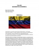 TALLER. GEOGRAFÍA ECONÓMICA