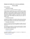 Ejemplo de Análisis de un anuncio publicitario. PEPSI HALLOWEEN