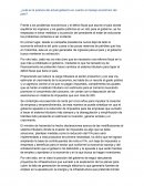 ¿cuál es la postura del actual gobierno en cuanto al manejo económico del país?