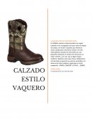 Recaudacion de material para el almacén de bota vaquera