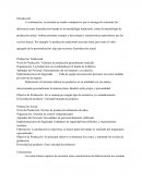 Cuadro comparativo: Producción tradicional vs actual