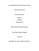 PRACTICA. OXIDOS