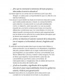 ¿Por qué es necesaria la existencia de leyes propias y adecuadas al servicio educativo?