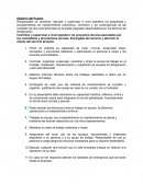 Objetivo del Puesto: Responsable de coordinar, ejecutar y supervisar a nivel operativo los programa