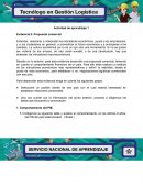 Actividad de aprendizaje Propuesta comercial