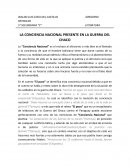 Conciencia nacional en la Guerra del Chaco (Waldo Luis Coca Del Castillo)