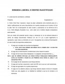 DEMANDA LABORAL O DESPIDO INJUSTIFICADO