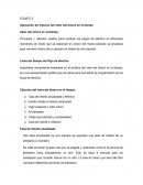 Aplicación del Cálculo del valor del dinero en el tiempo